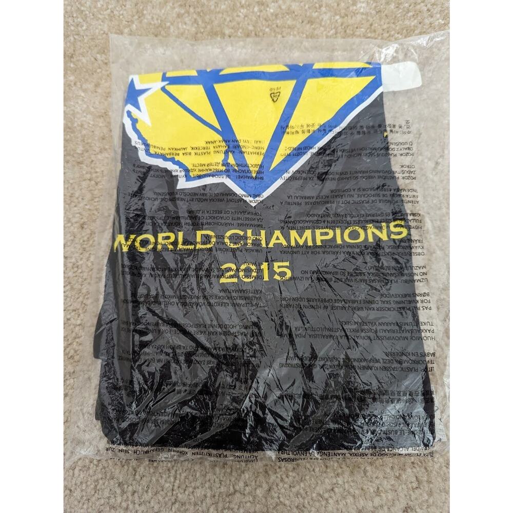 Diamond Supply Co Golden State Warriors Black SMALL Shirt 2015 Champions Curry - Picture 2 of 3